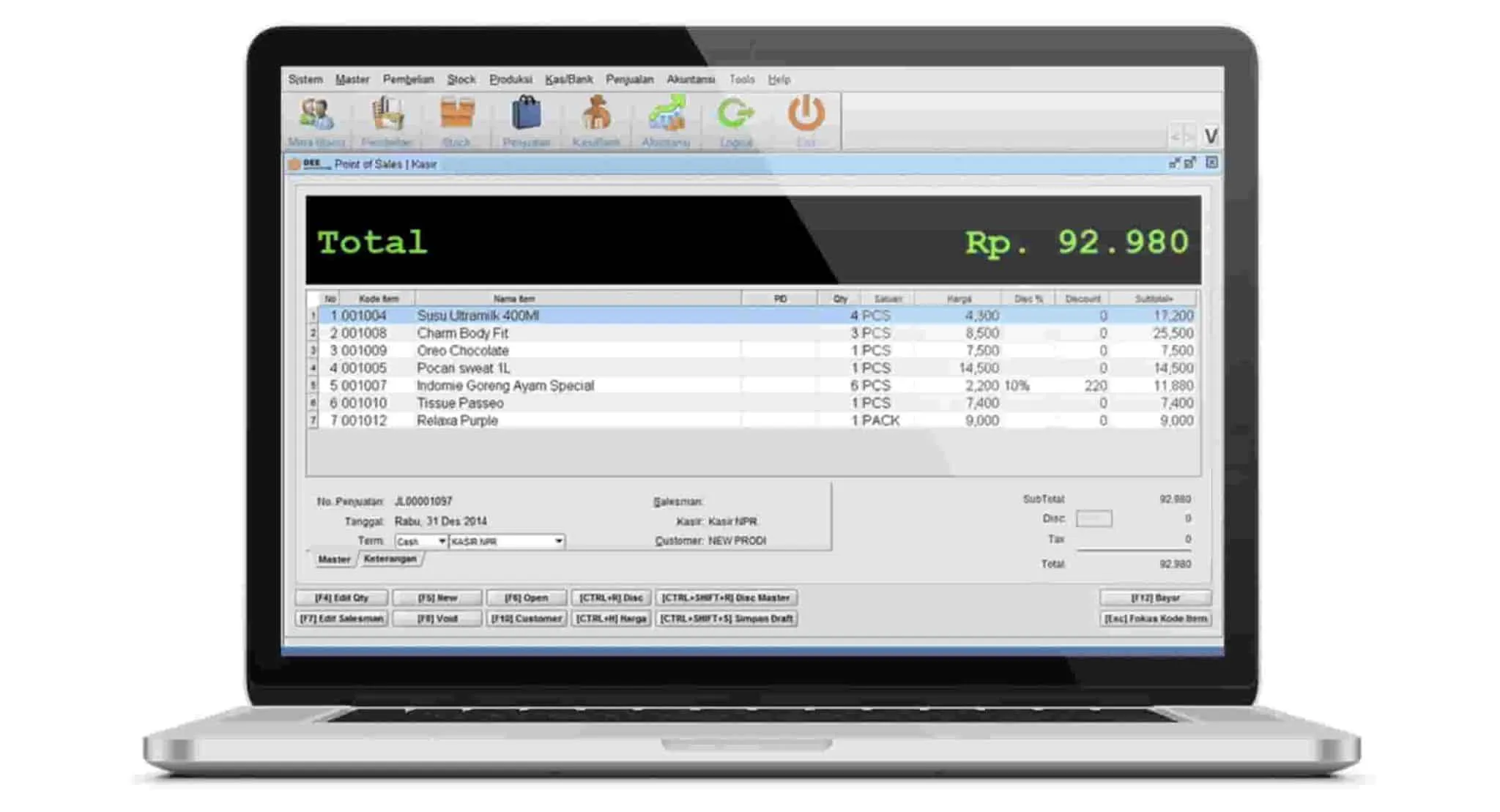 Sistem akuntansi properti Bee Accounting