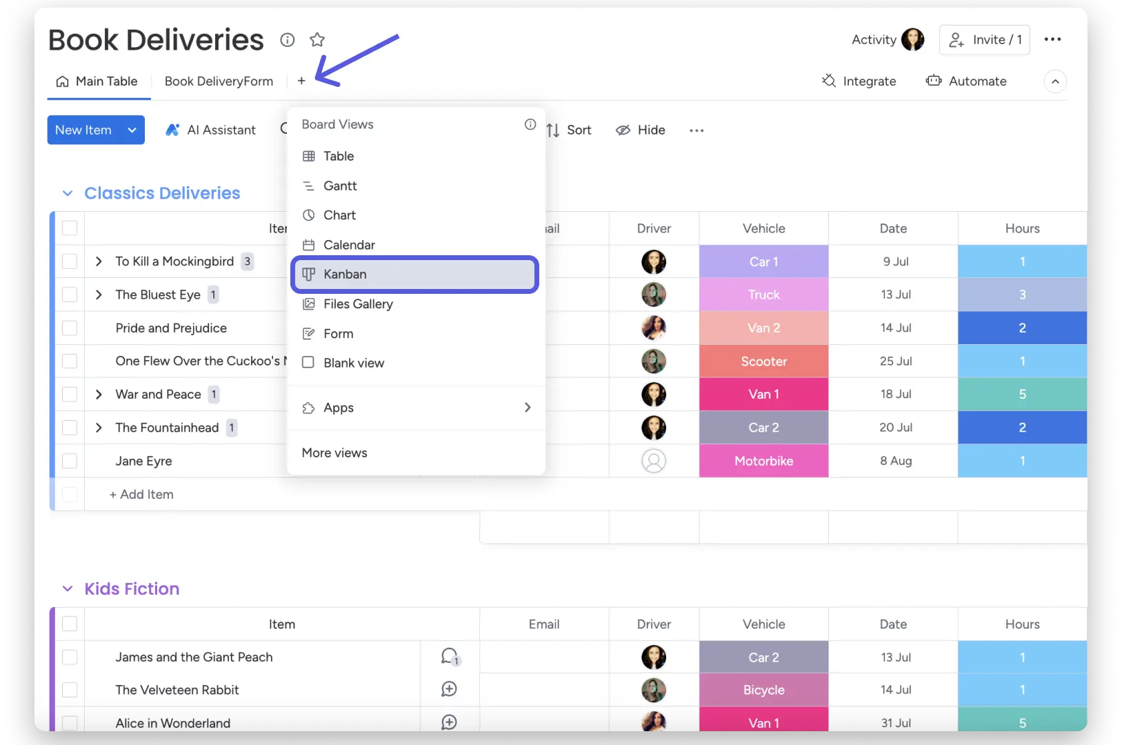 software kanban