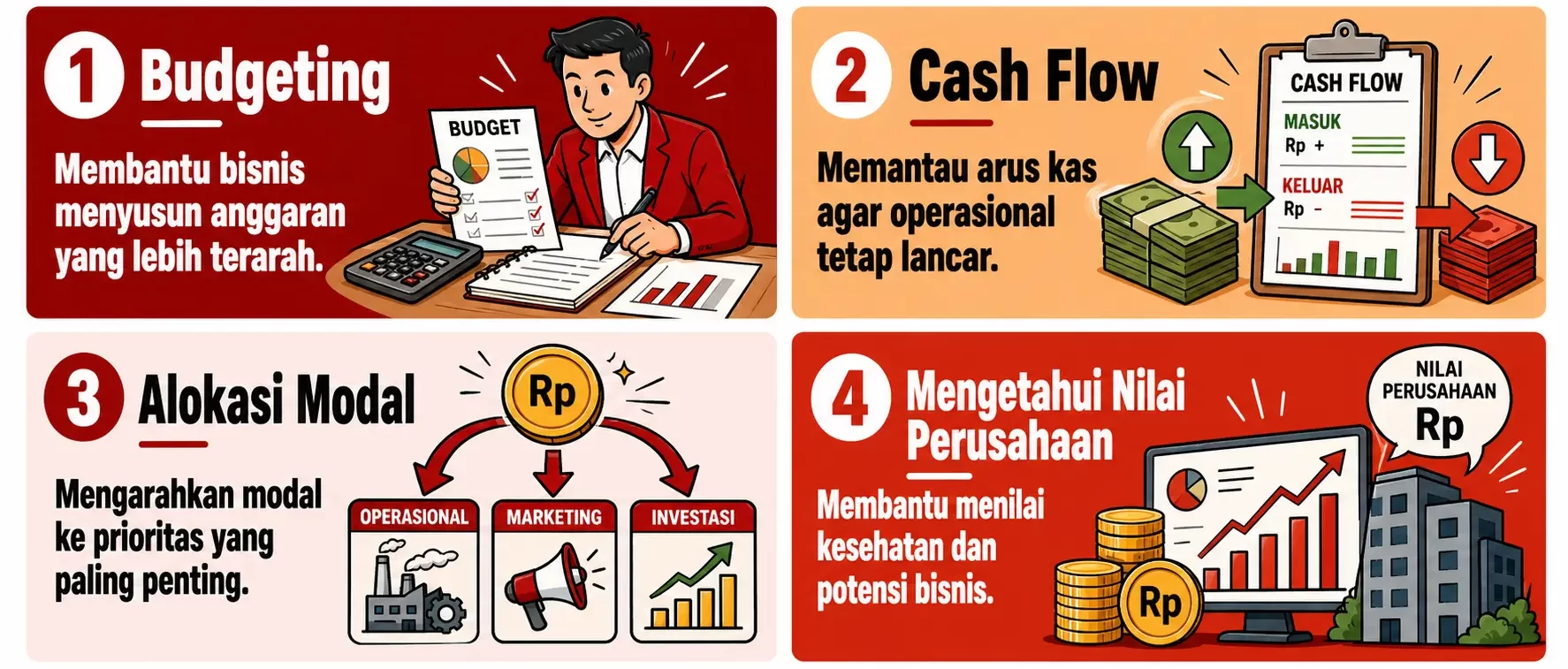 Fungsi proyeksi keuangan