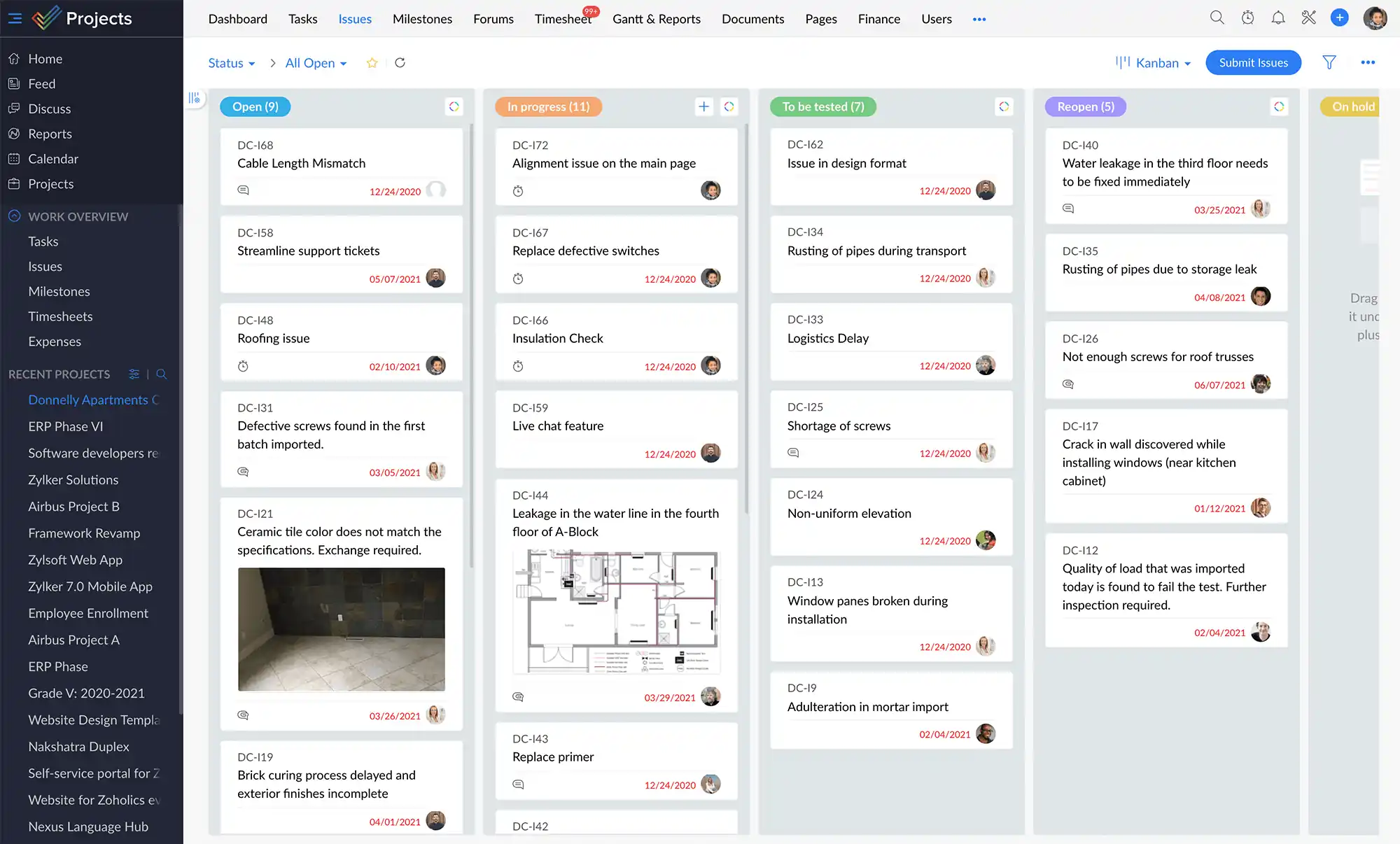 zoho kanban