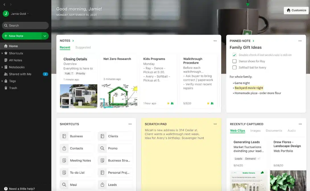 evernote aplikasi produktivitas