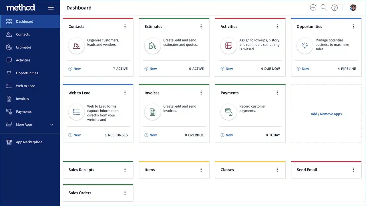 software CRM konstruksi