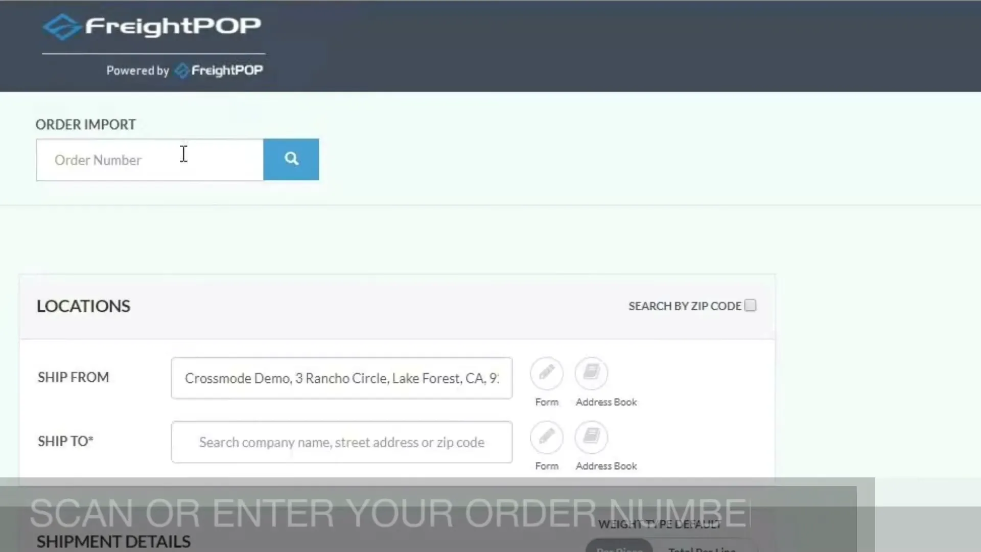 freightpop dashboard