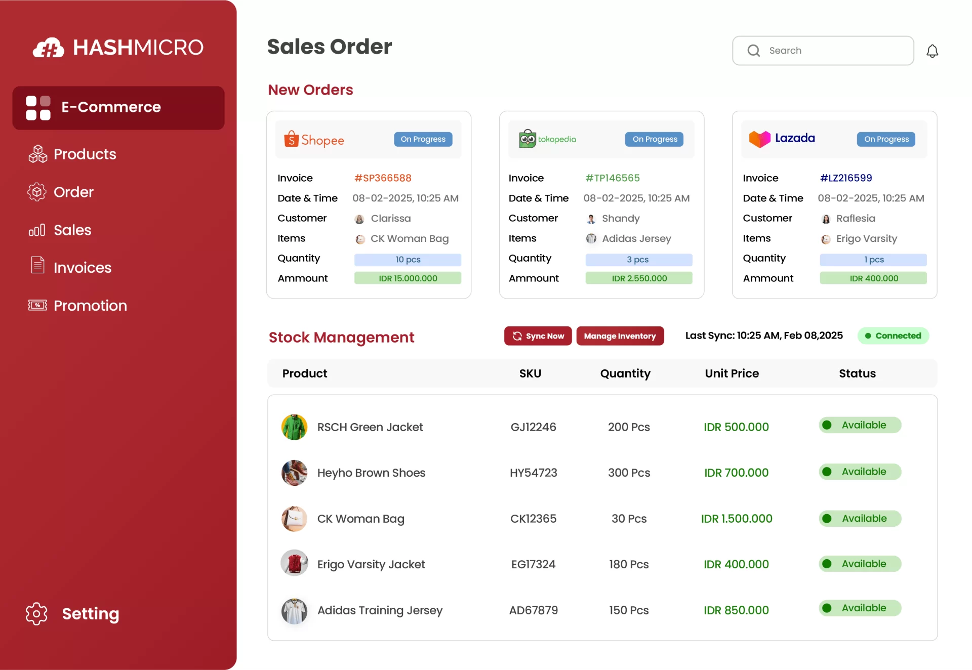 CRM Sales Order