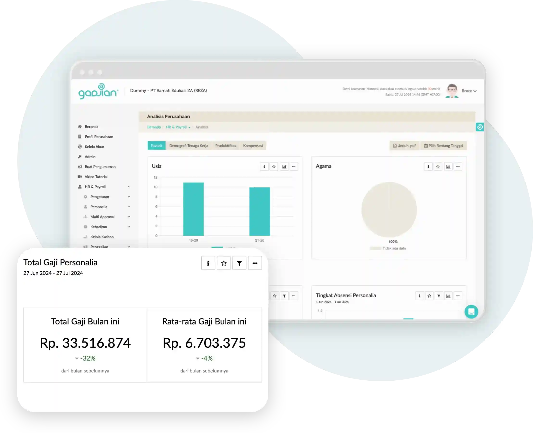 absensi retail gadjian