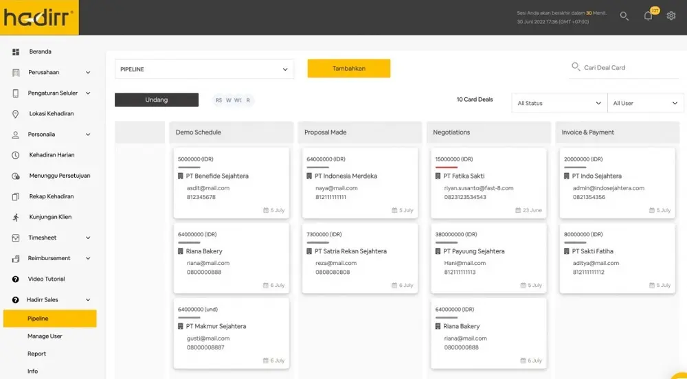 aplikasi absensi guru hadirr