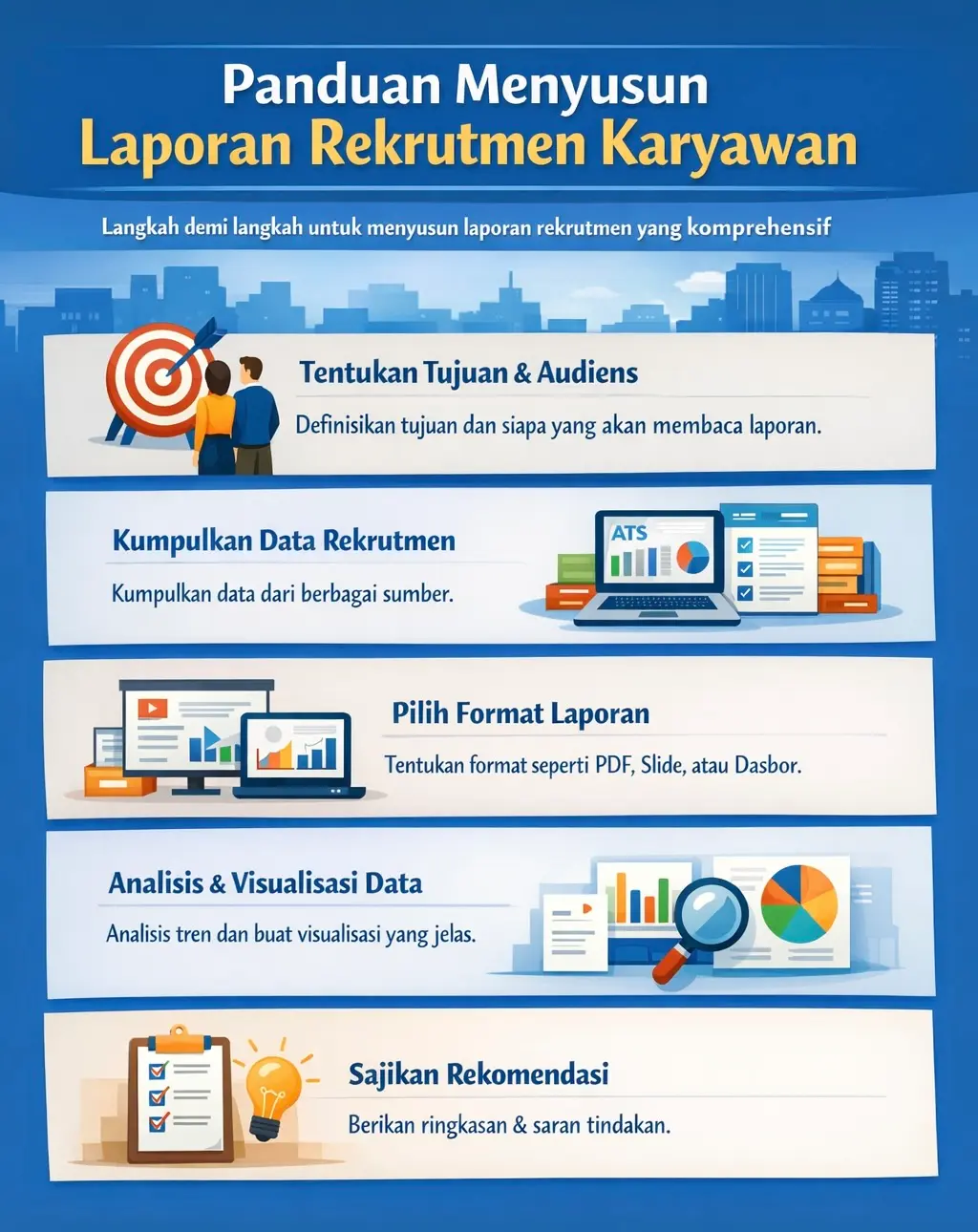 Panduan Menyusun Laporan Rekrutmen Karyawan