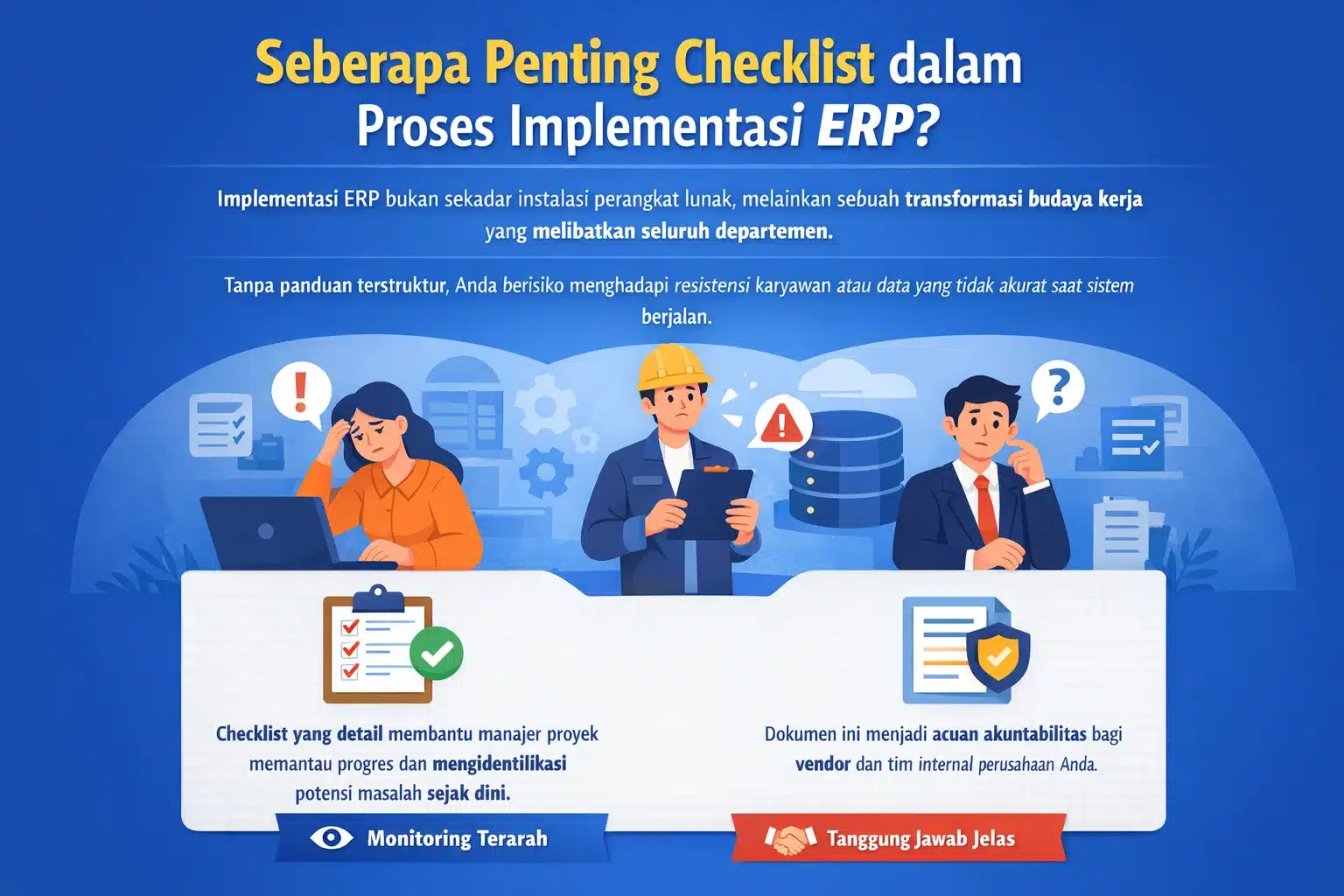 Seberapa Penting Checklist dalam Proses Implementasi ERP?