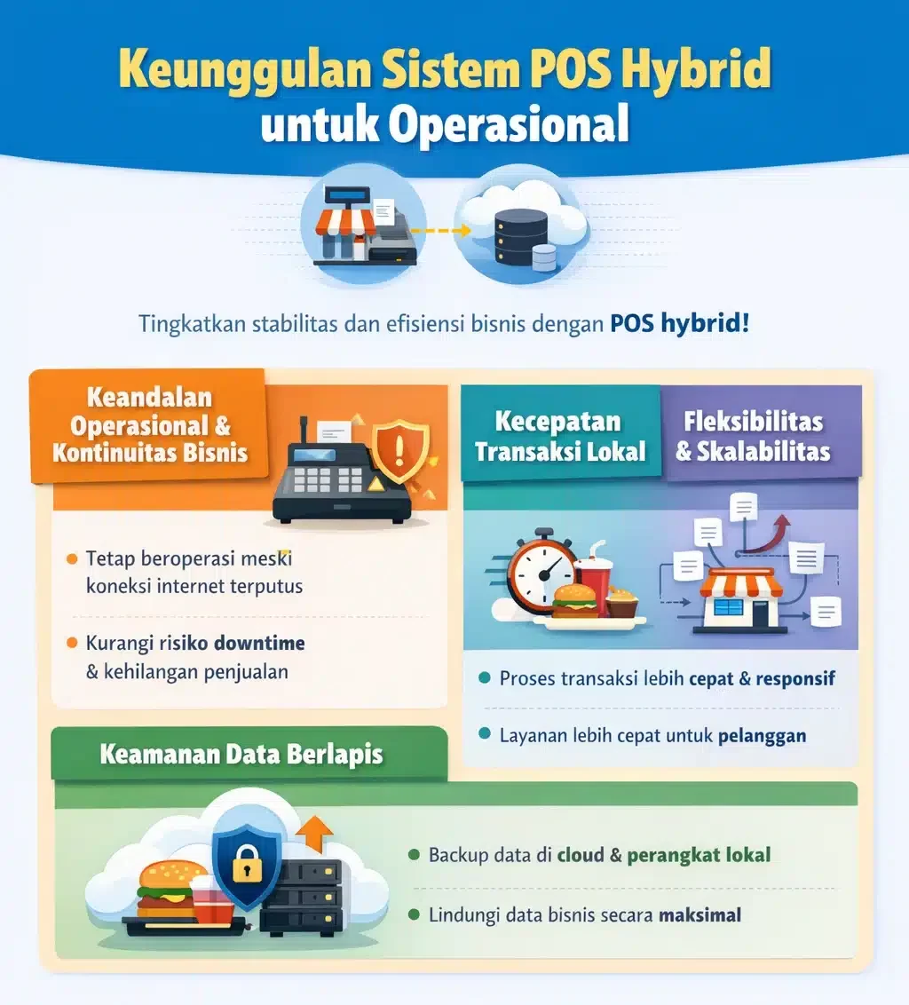 Keunggulan Sistem POS Hybrid untuk Operasional