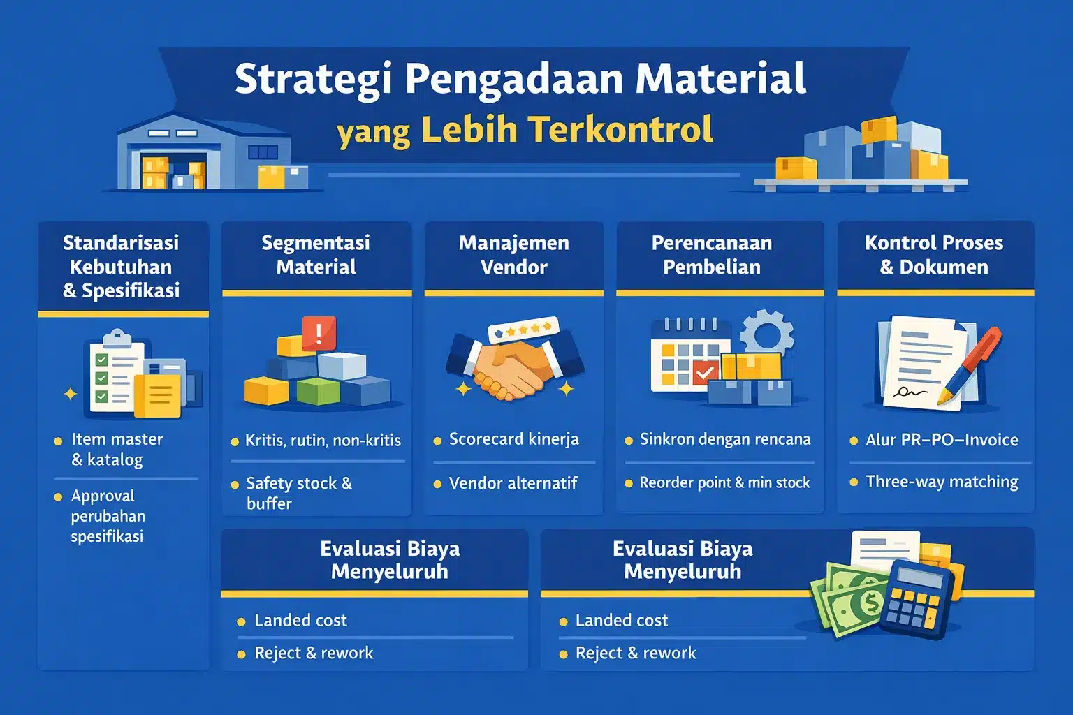 infografis pengadaan barang