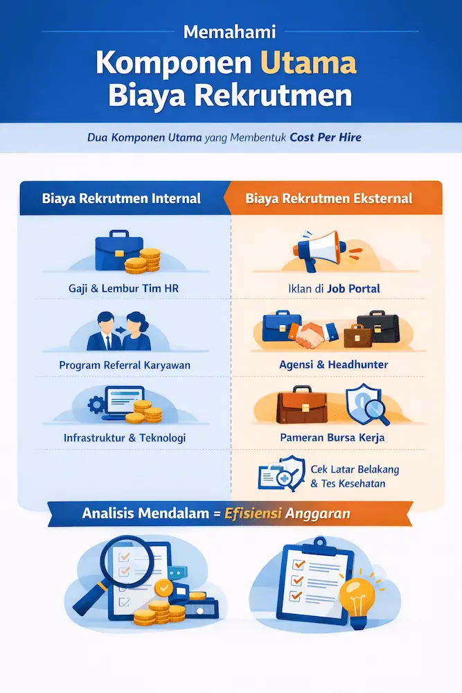komponen biaya rekrutmen
