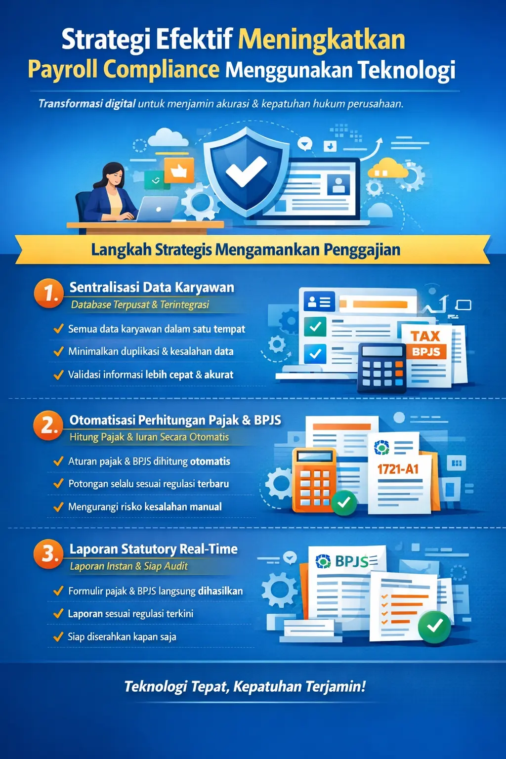 strategi efektif meningkatkan payroll compliance