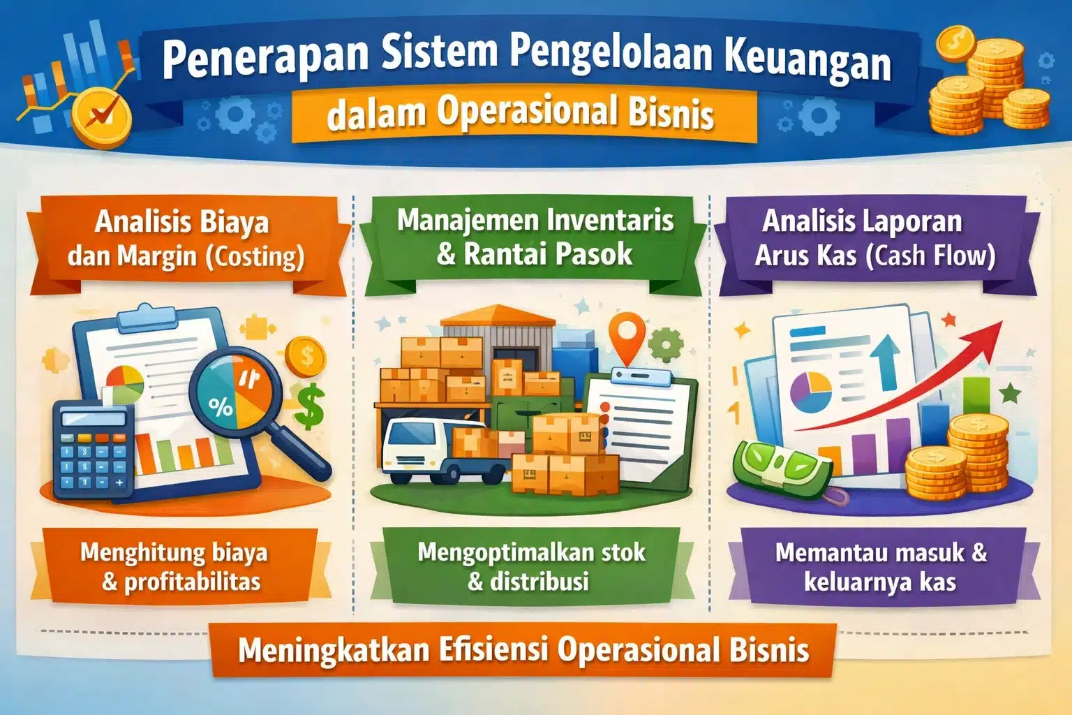Penerapan Sistem Pengelolaan Keuangan dalam Operasional Bisnis