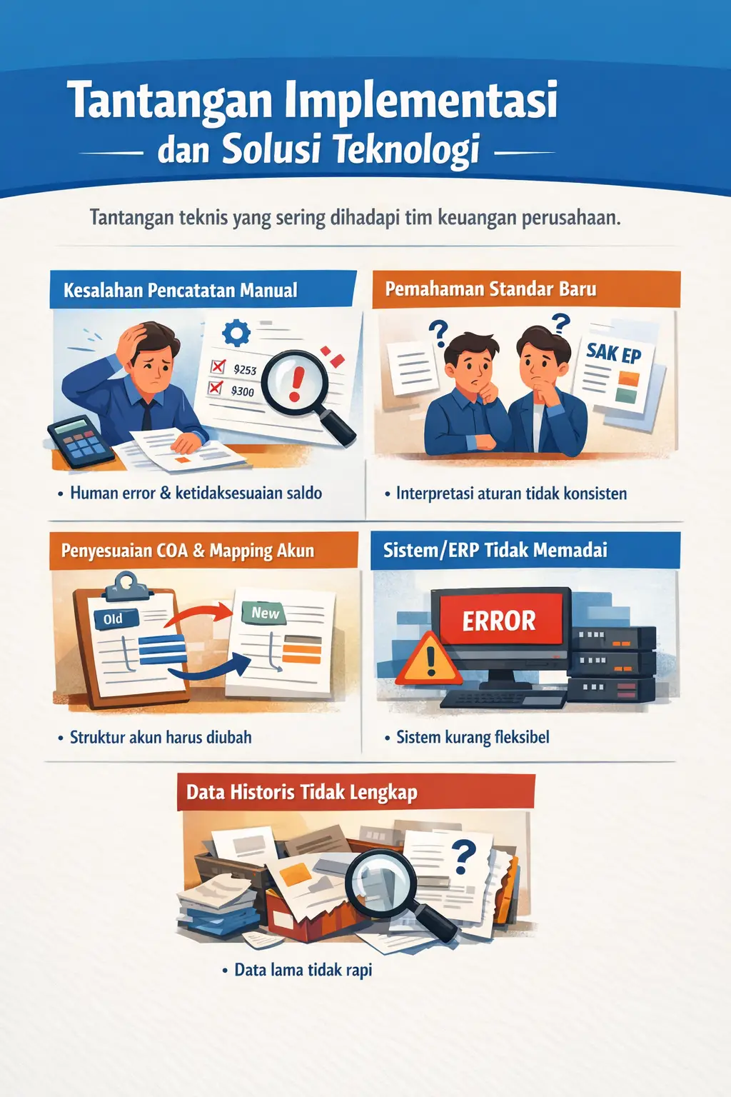 Tantangan Implementasi dan Solusi Teknologi