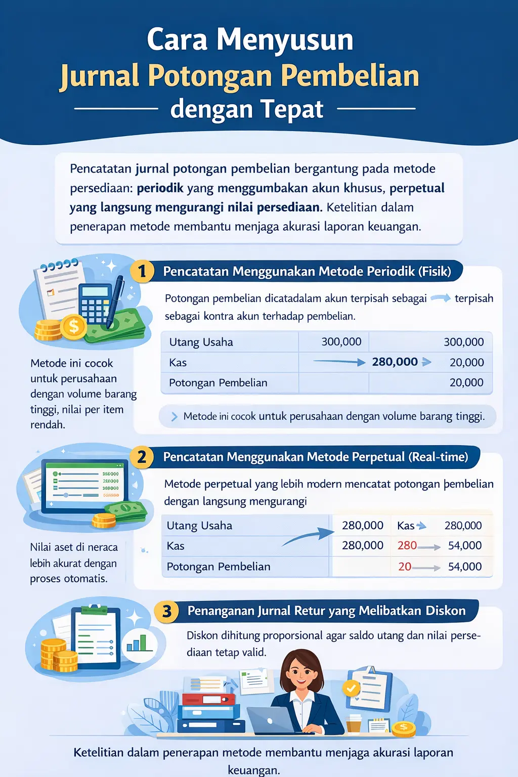 jurnal potongan pembelian