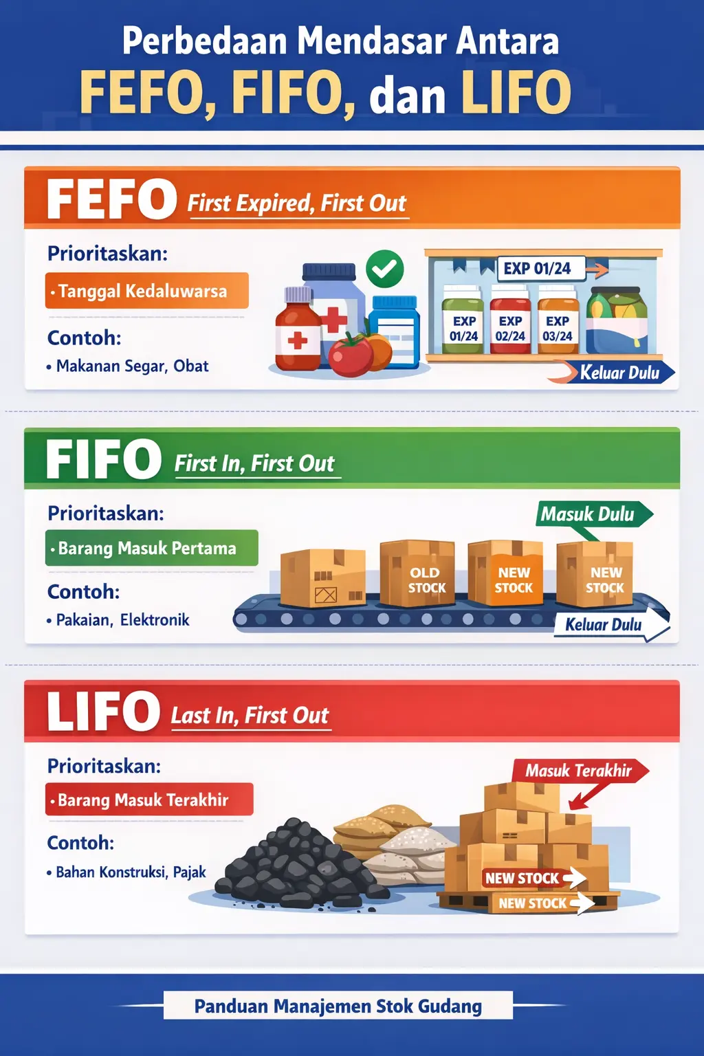 perbedaan fefo fifo dan lifo
