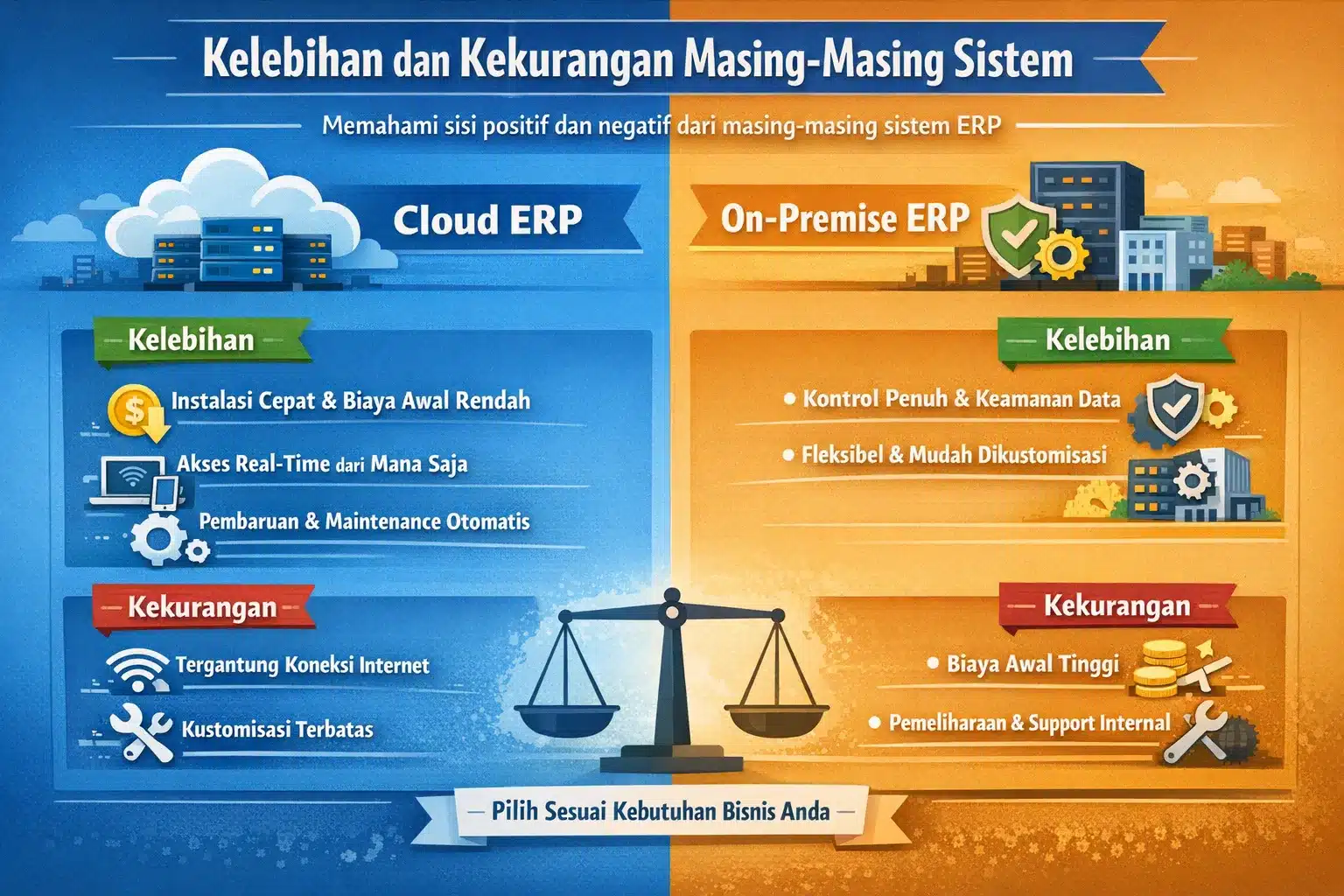 cloud erp vs on premise erp
