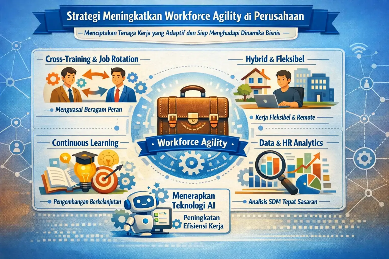 Strategi meningkatkan Workforce Agility di perusahaan