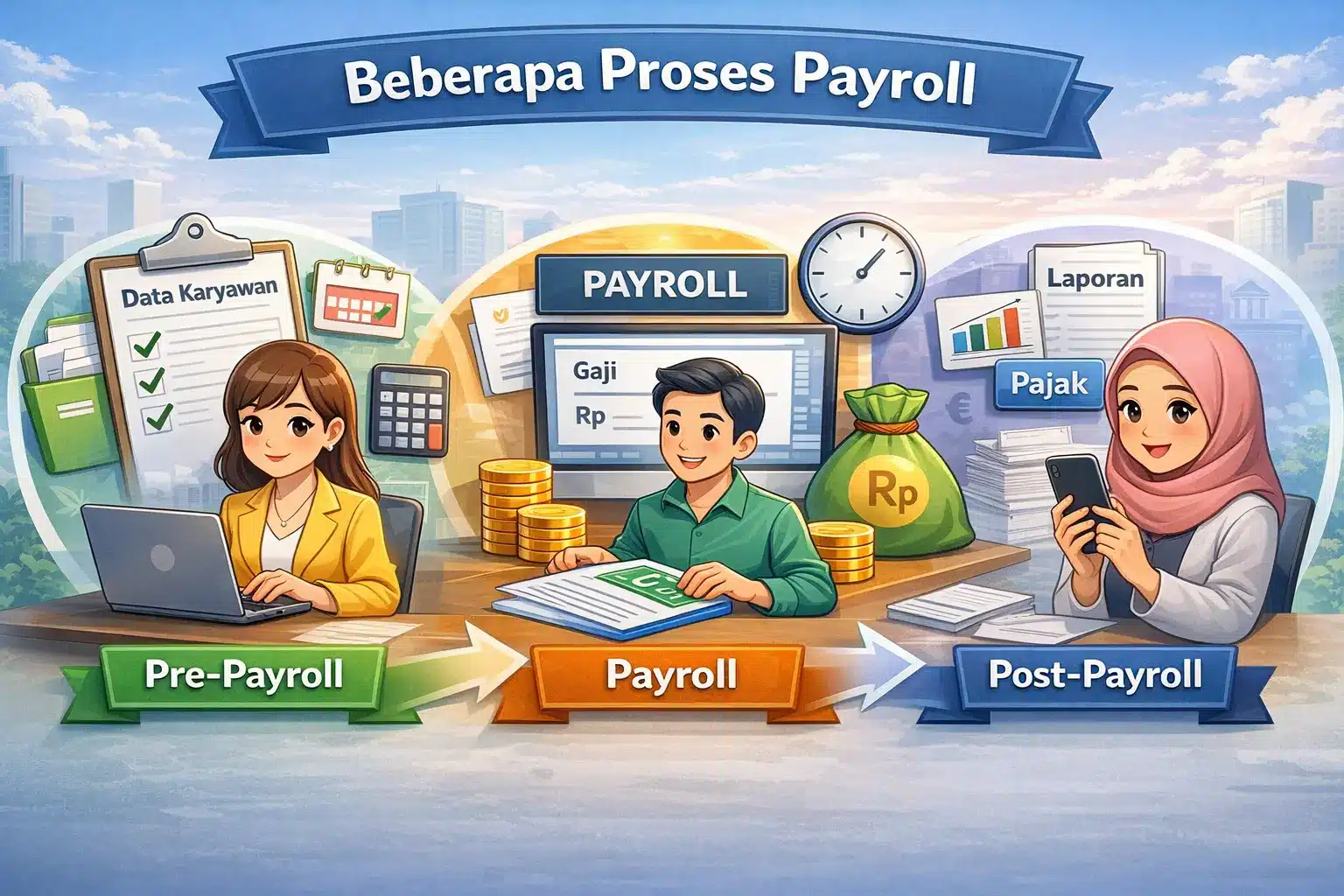 proses hr payroll adalah