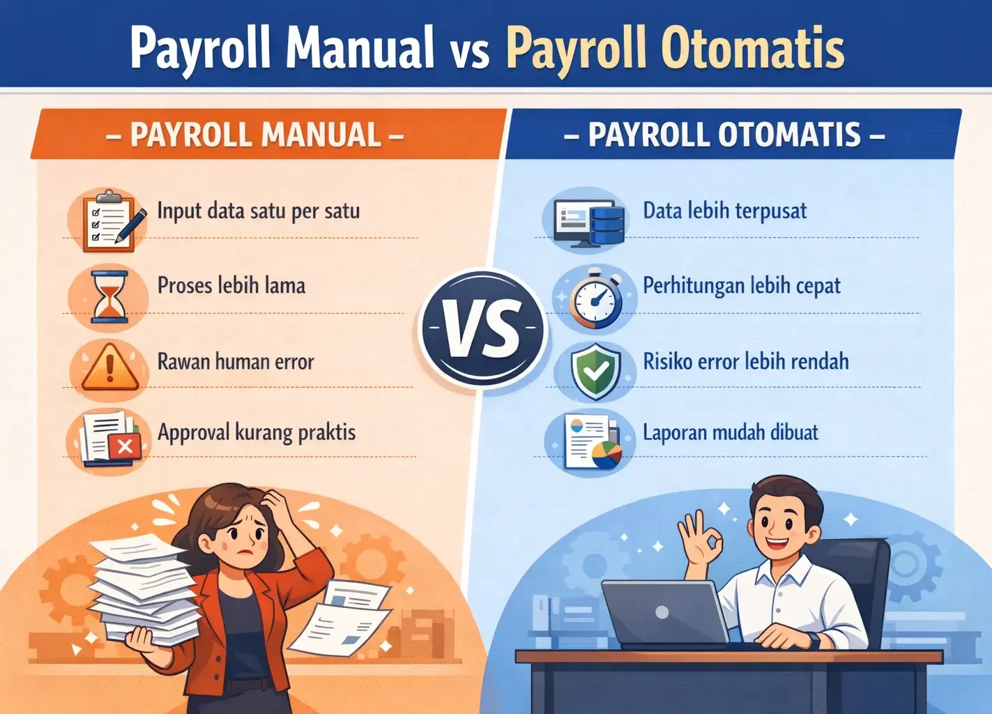 perbedaan payroll processing