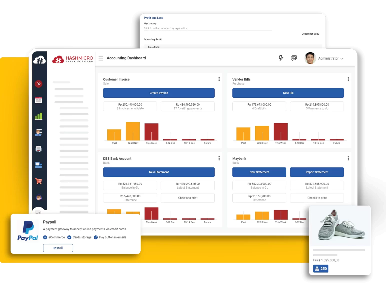 HashMicro Dashboard
