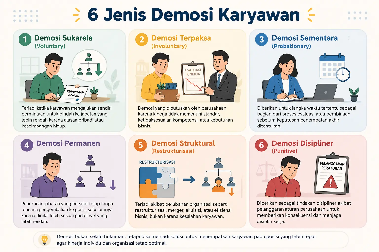 demosi karyawan