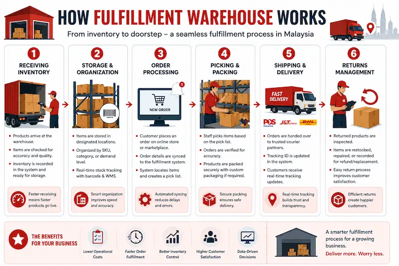How does Fulfillment Warehouse Work