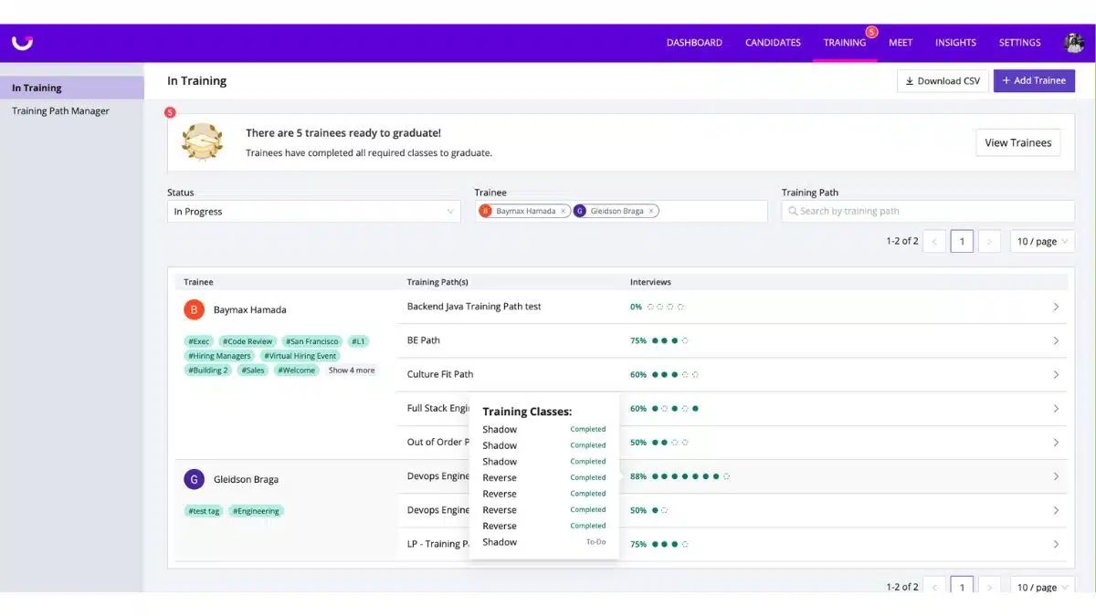 GoodTime recruitment software