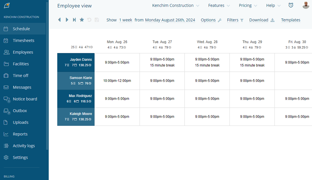 Best Employee Scheduling Software