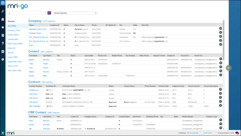 MRI Fixed Asset Management Software