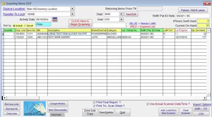 medical inventory software