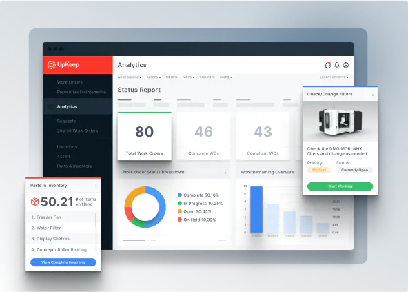 UpKeep Fixed Asset Management Software