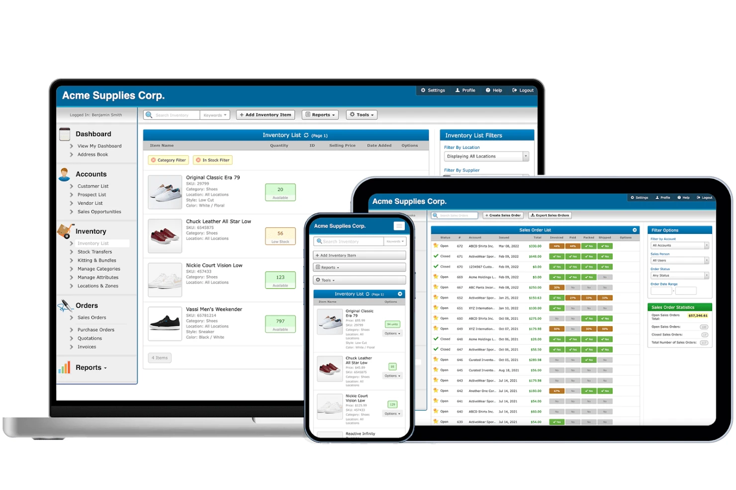 salesbinder Barcode Inventory Software