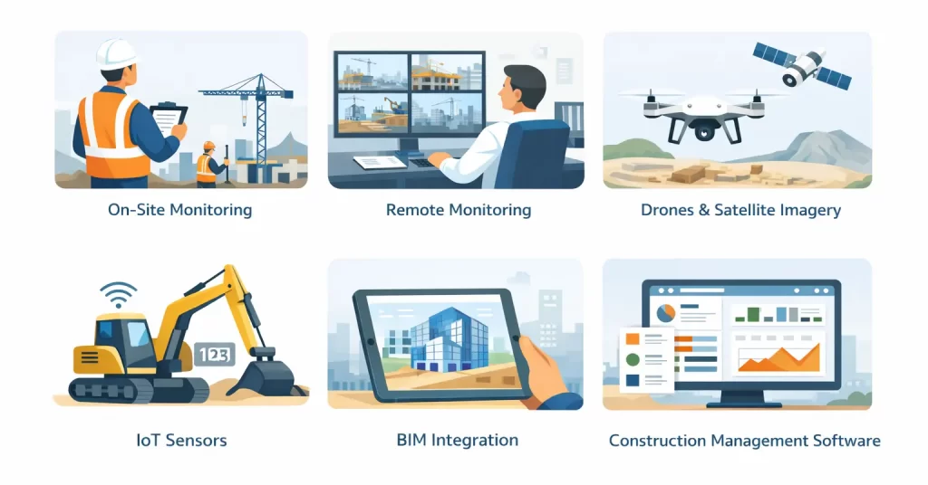 Latest Methods and Technologies in Construction Monitoring