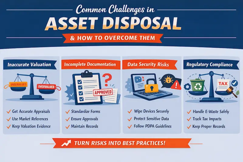 Common Challenges in the Asset Disposal Process and How to Overcome Them