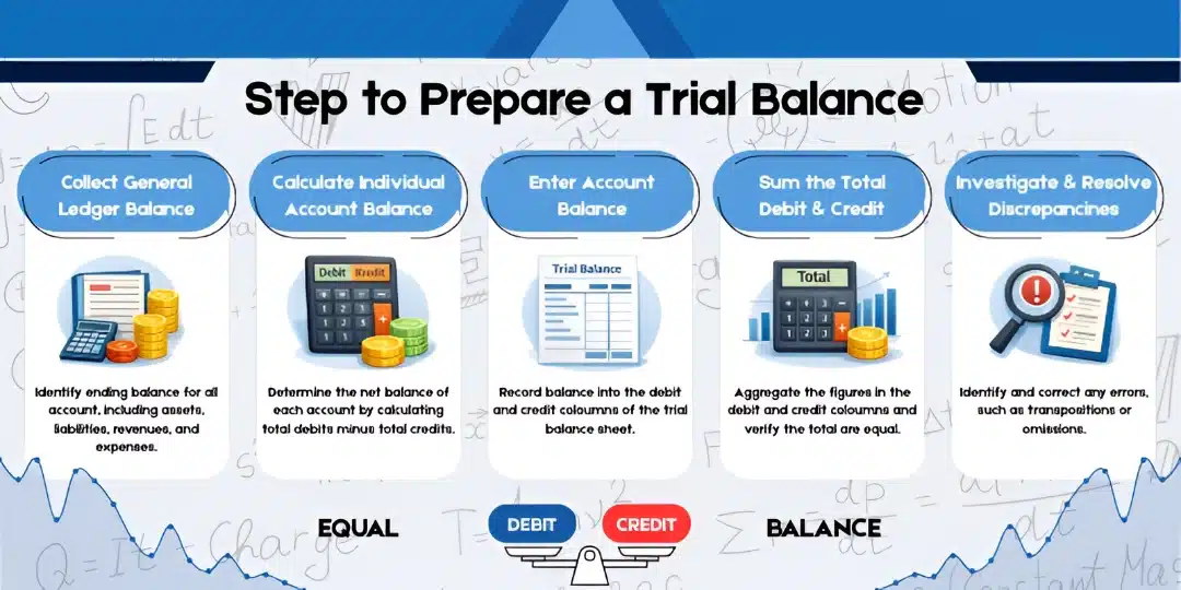 Creating Trial Balance