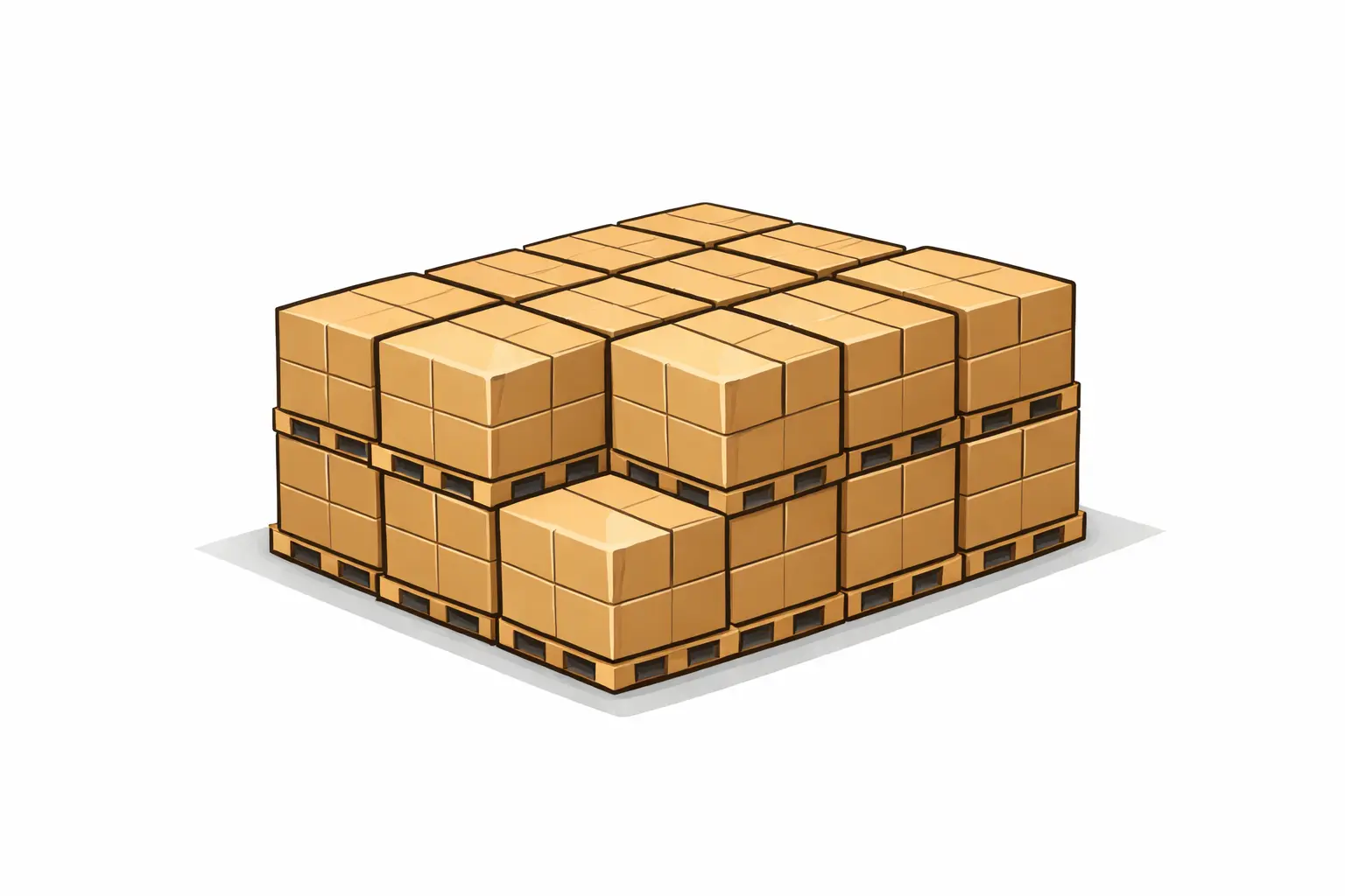 block stacking inventory metode
