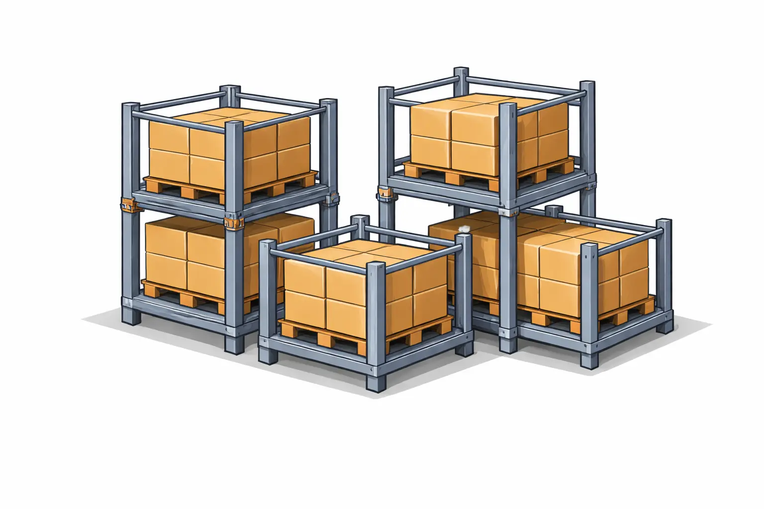 stacking frames inventory metode