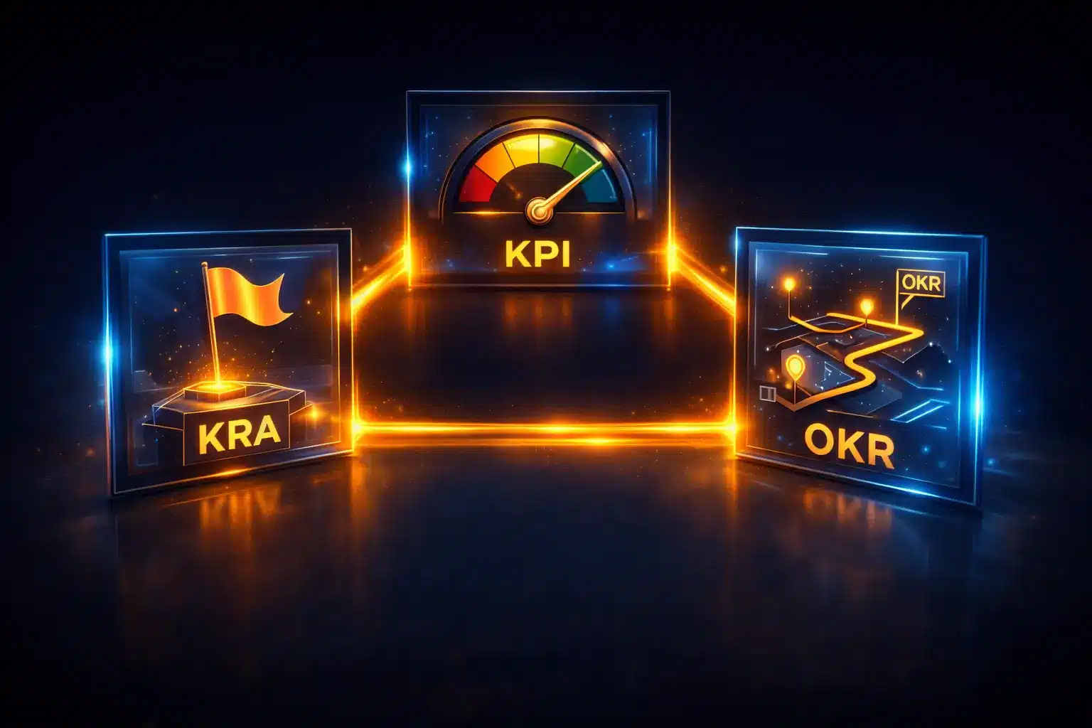 KRAs vs. KPIs vs. OKRs