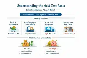 Factors Influencing Your Company's Acid Test Ratio