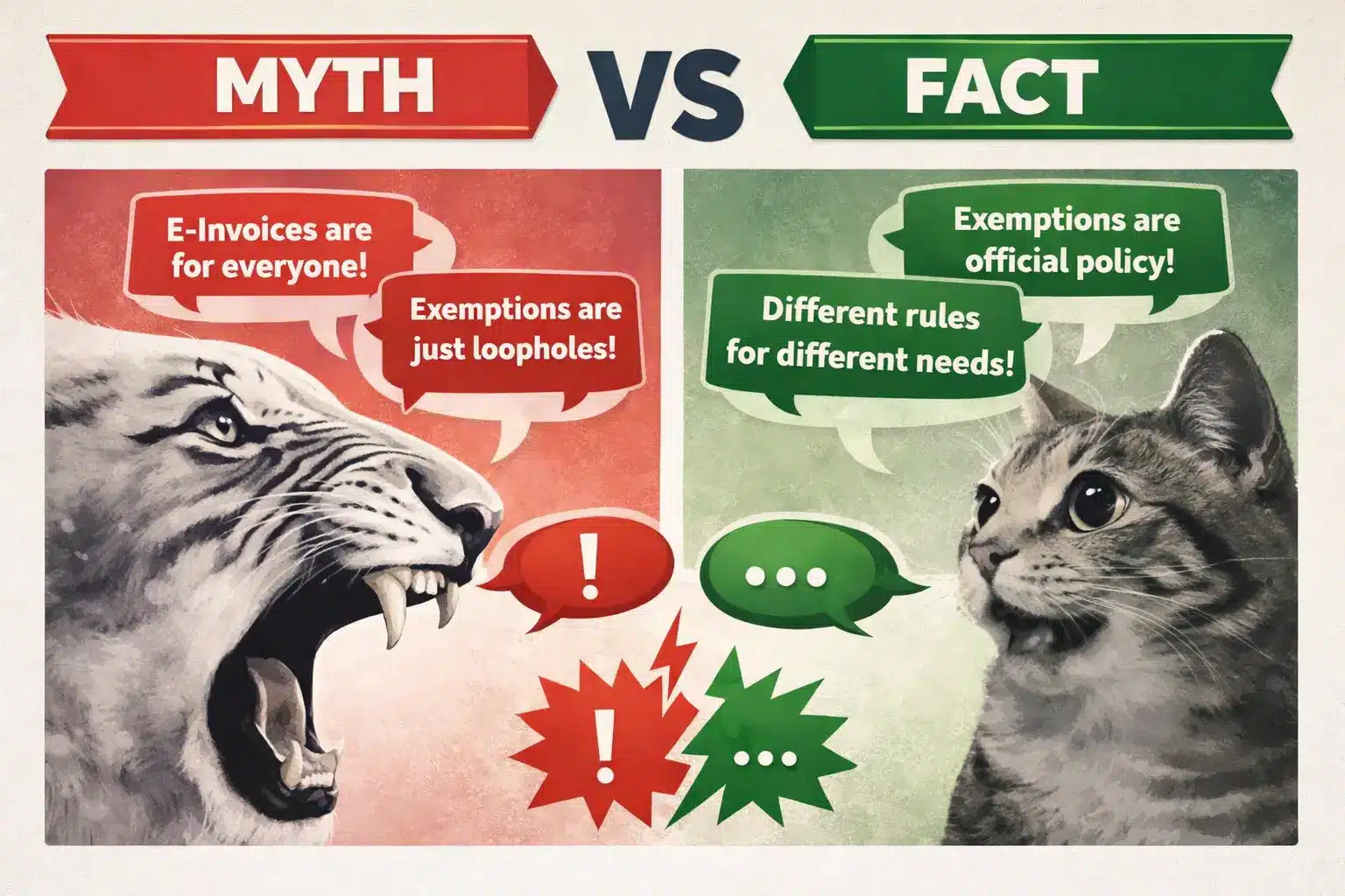 myth vs fact e-invoice exemptions in malaysia