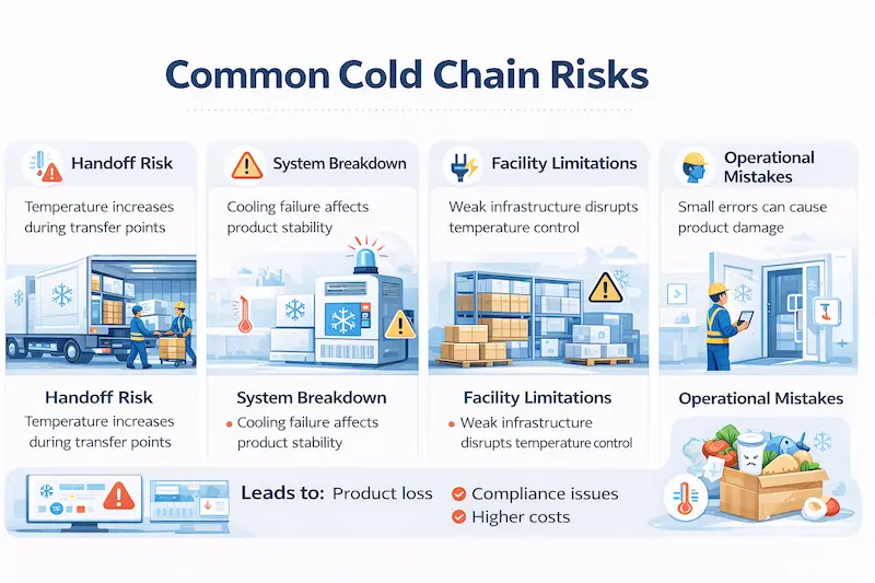 Common Cold Chain Risks