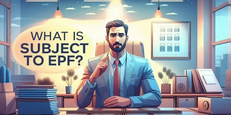 What is Subject to EPF?