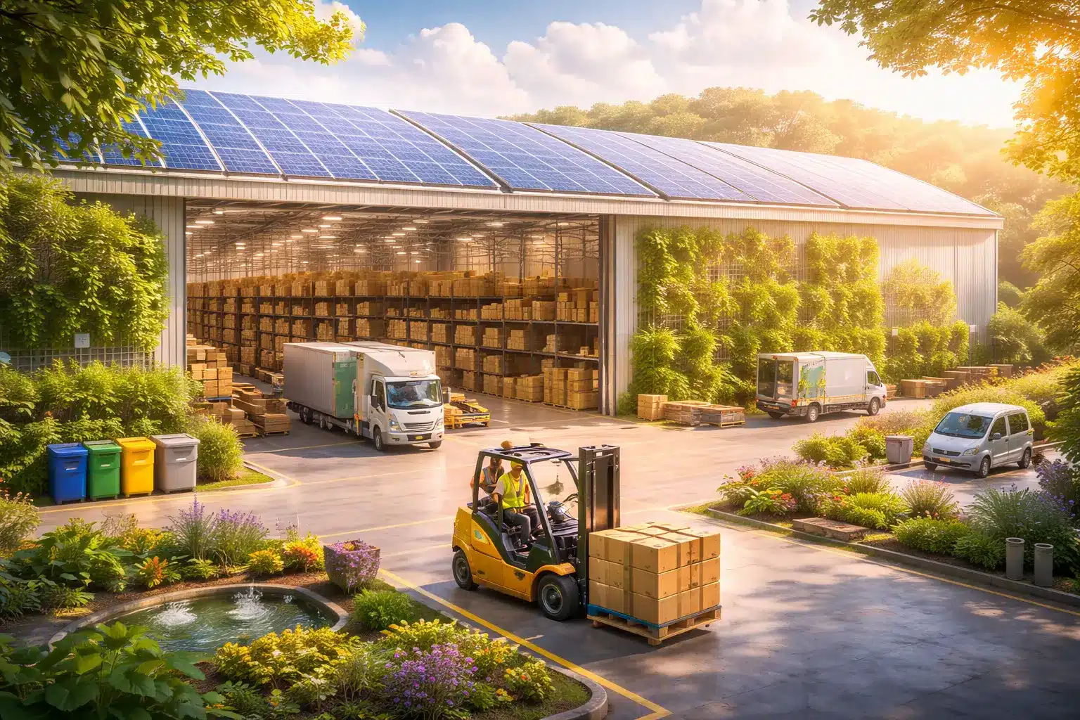 Eco-friendly-warehouse