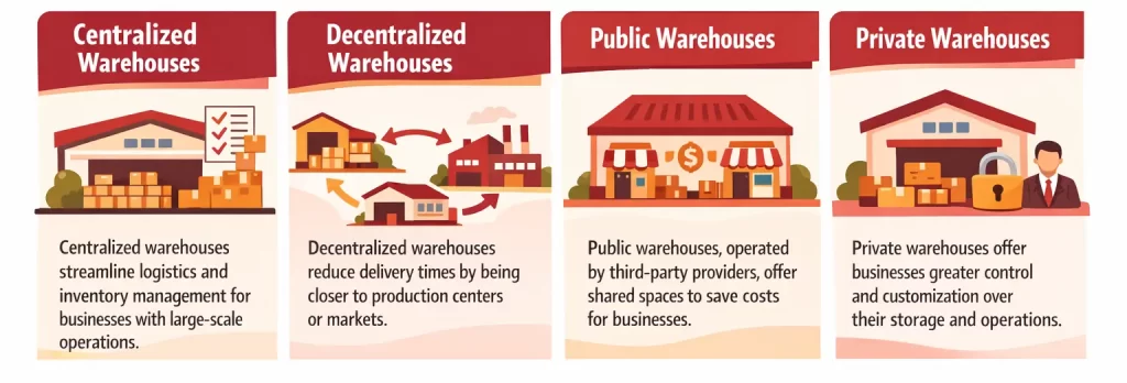 Warehouse manufacturing