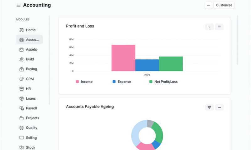 Hooman best erp software