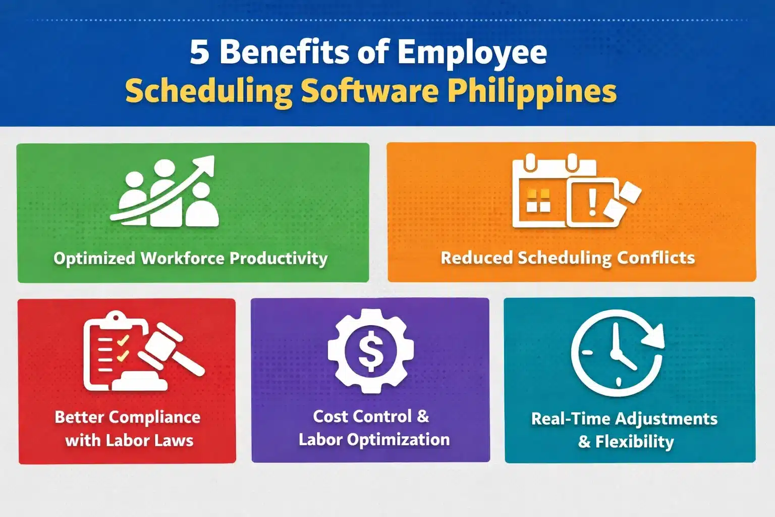 5 Benefits of Employee Scheduling Software Philippines