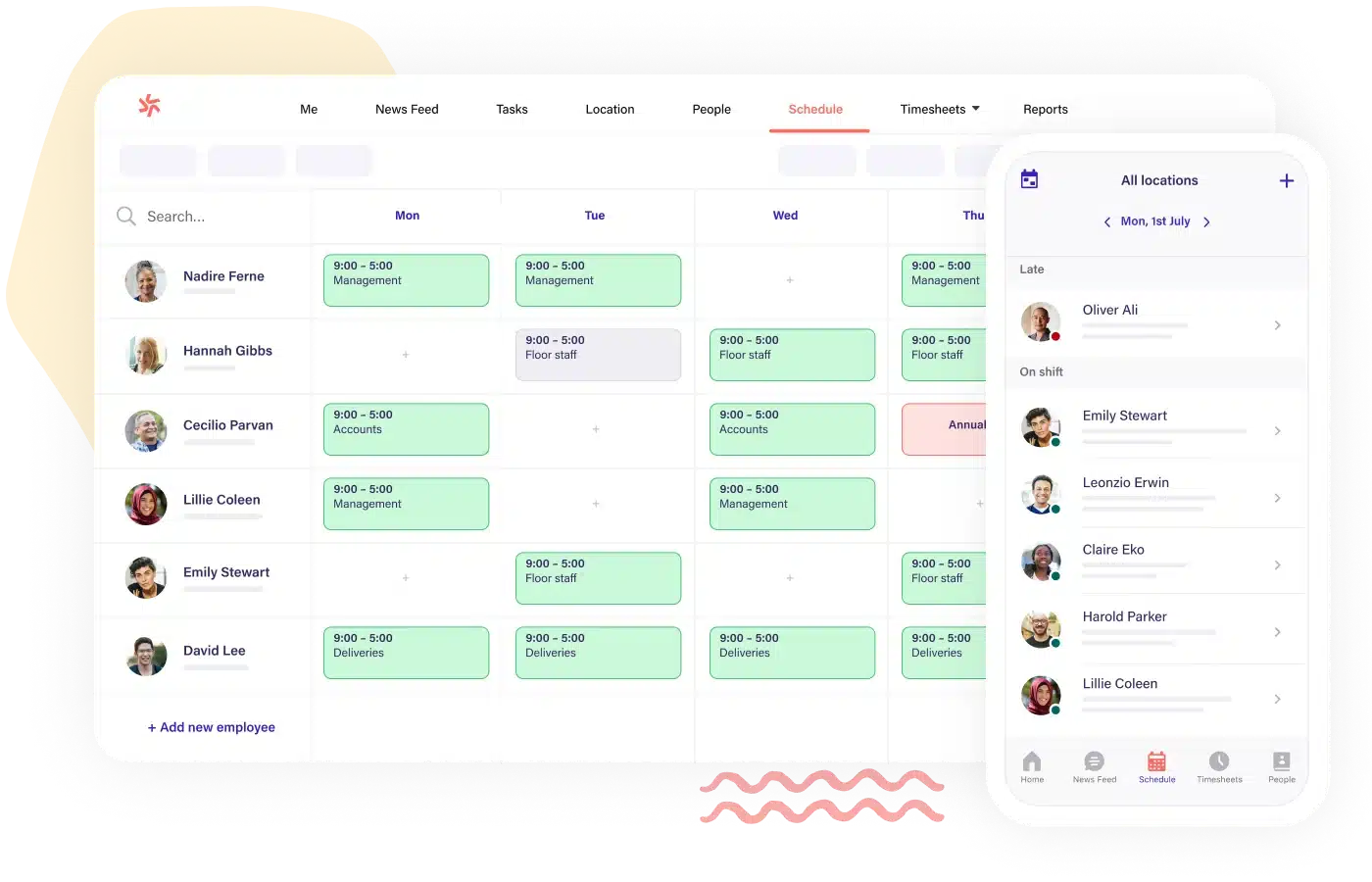 7Shifts Employee Work Schedule Software