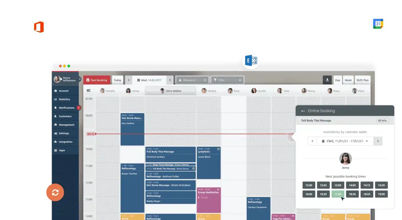 Timify Employee Work Schedule Software