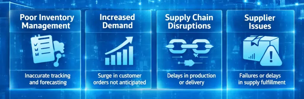 what causes backorders